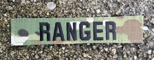 RANGER tab Multicam Velcro patch